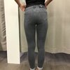 Grijze jeans hoge taille