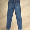 Jeans blauwe hoge taille/skinny
