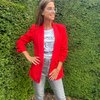 Blazer in rood