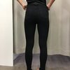 Zwarte broek skinny hoge taille