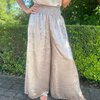 Losse broek in gold