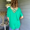 Bloes / t-shirt in groen