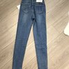 Jeans blauw hoge taille/skinny