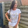 T-shirt out of mind blauw