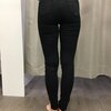 zwarte jeans hoge taille