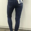 Jeans in blauw hoge taille, skinny