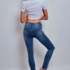 Jeans hoge taille, skinny