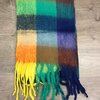 Warme sjaal felle kleuren