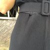 Jumpsuit in zwart Plissé onderstuk