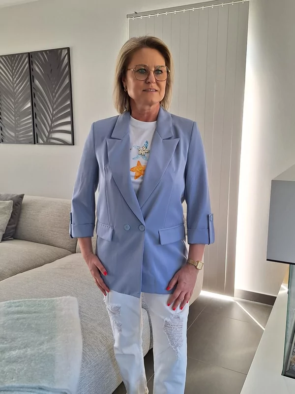 Blazer in blauw