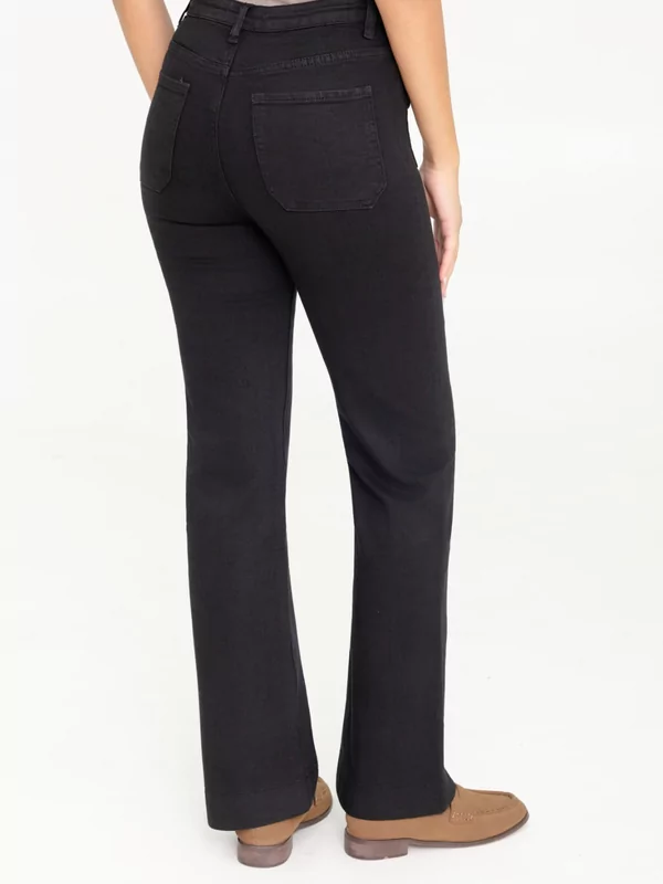 Jeans rechte pijp in zwart