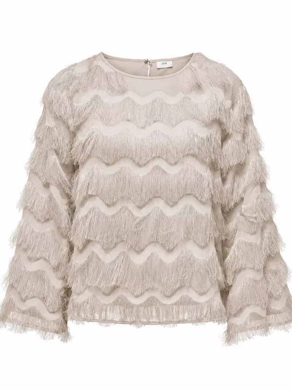 Jdy bloesje Kesha in beige