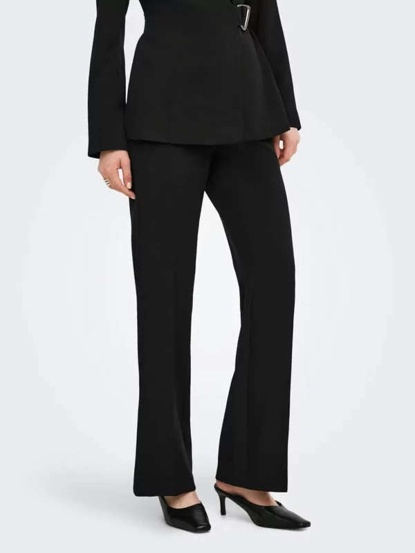 Jdy geklede broek model storm in zwart