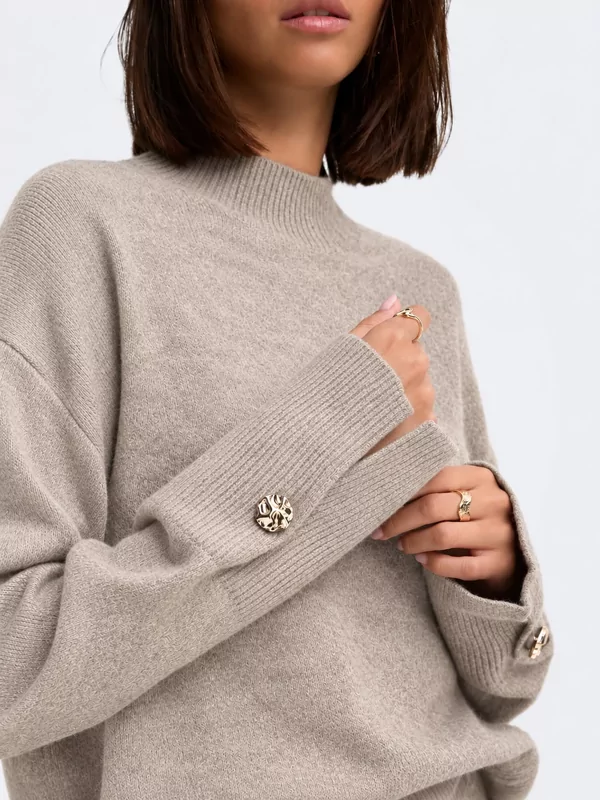 Jdy pull Sabrina in beige