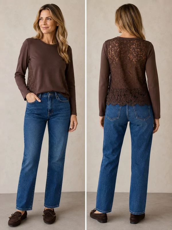 Jdy jeans straight model Petra lengte 32