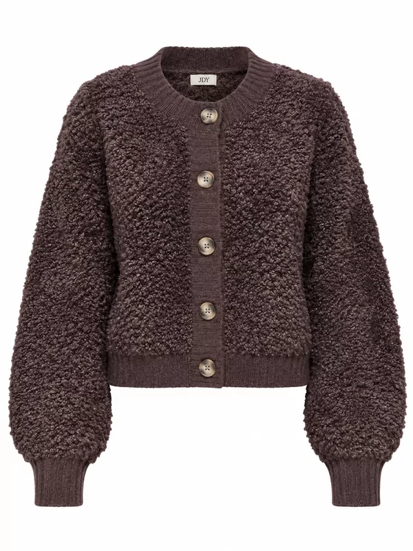 Jdy cardigan Eira in teddy look chocolate