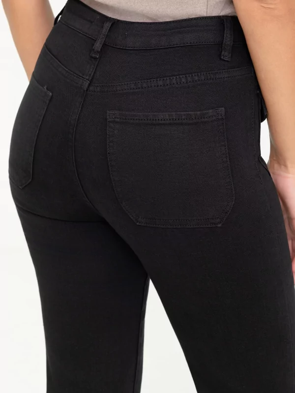 Jeans rechte pijp in zwart