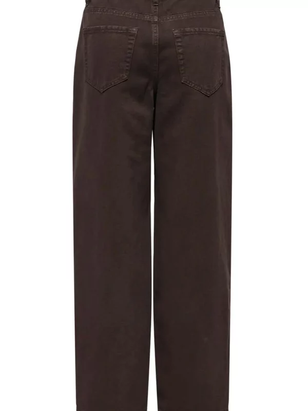 Only jeans in chocolate straight model Gianna lengte 30