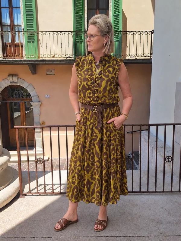 Printed lange rok