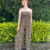 Jumpsuit leopard print