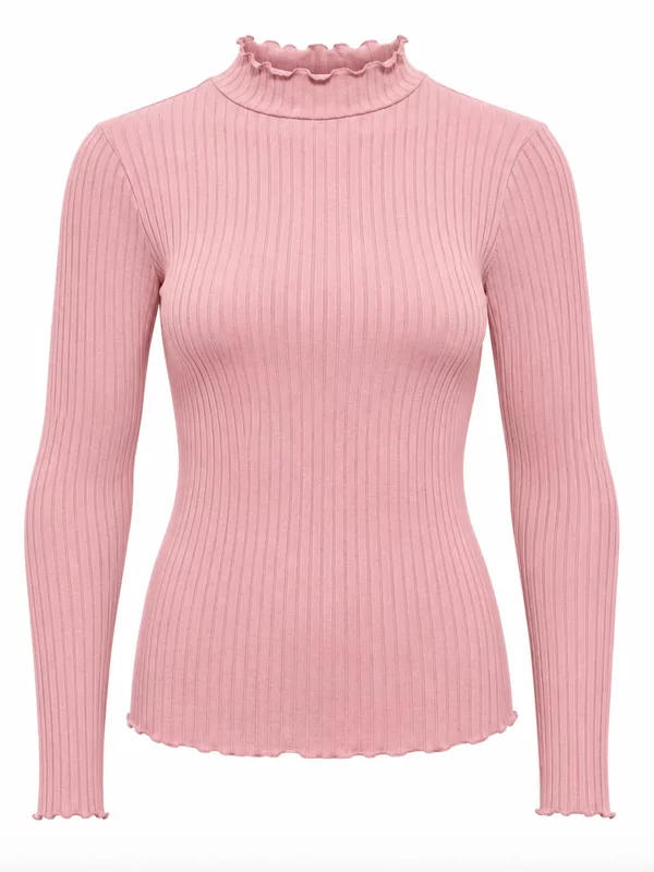 Jdy sous pull model Fransiska in roze