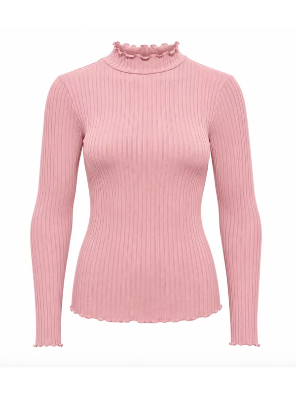 Jdy sous pull model Fransiska in roze