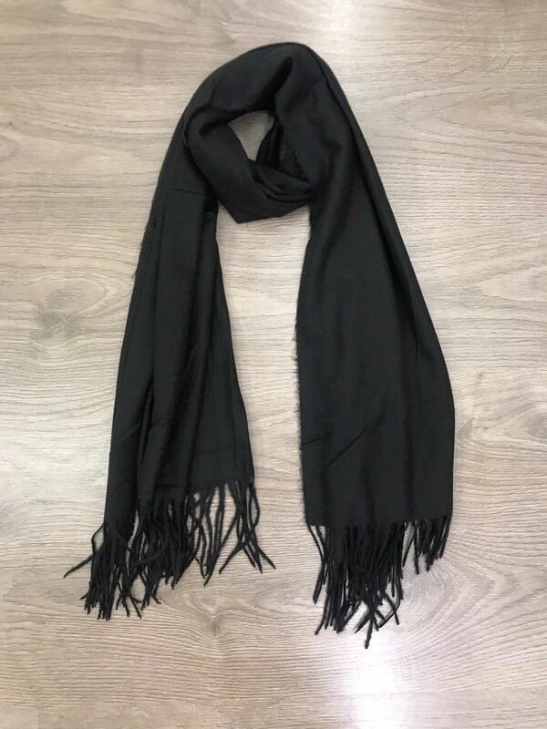 Sjaal in zwart