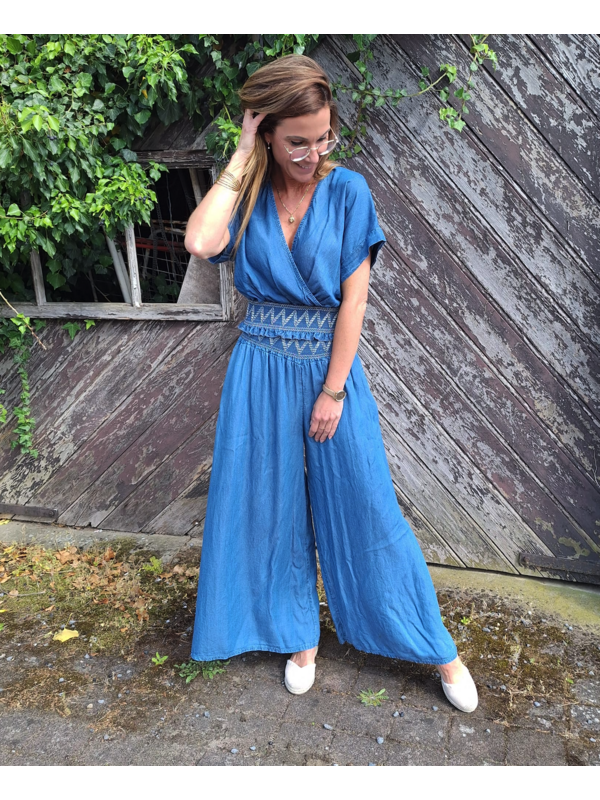 Jeans met elastiek