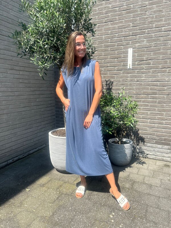 Kleed in blauw