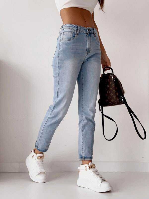 Jeans mom fit