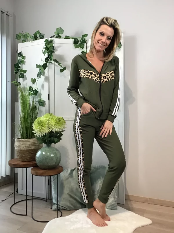 Huispak kaki met rits