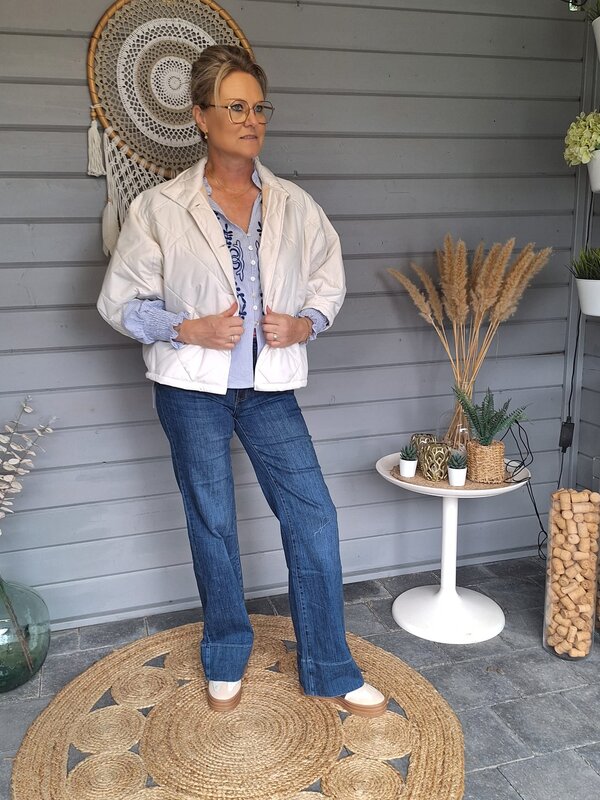 Jas in beige