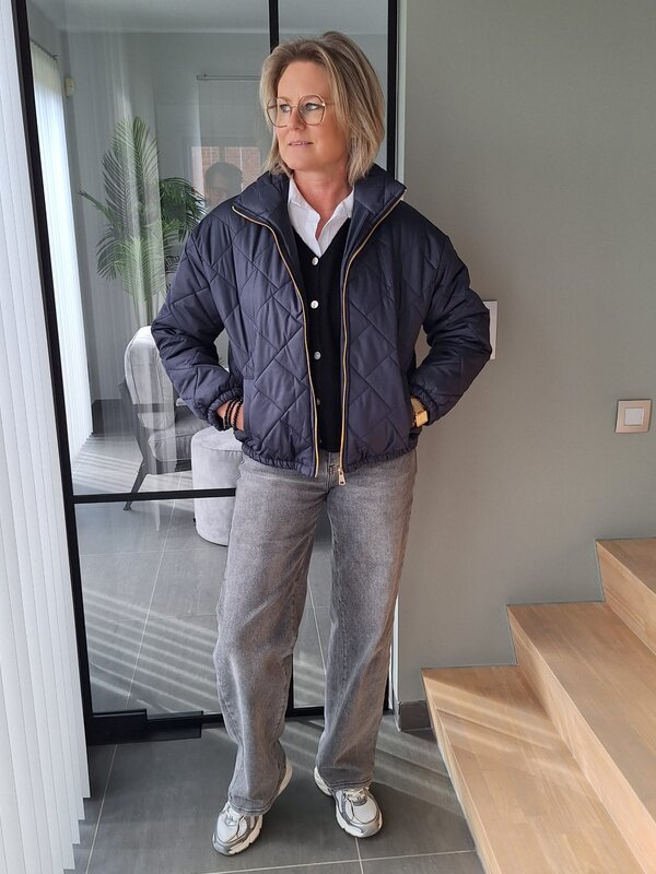 Jas in donker blauw