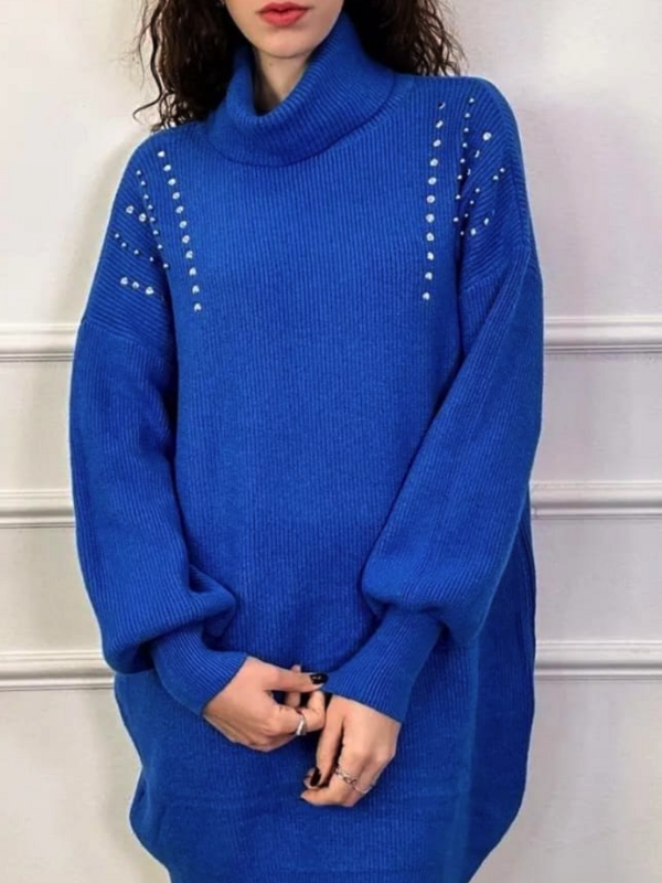 Pull kleed in blauw