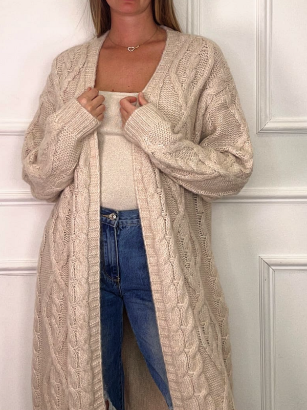 Cardigan in ecru