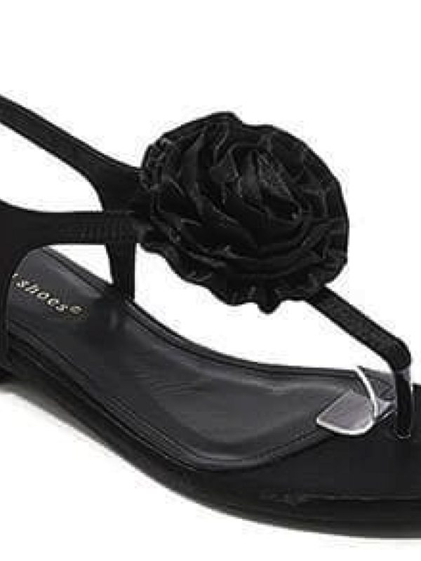 Sandaal in zwart