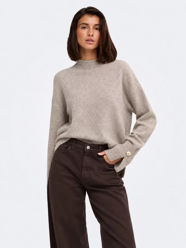 Jdy pull Sabrina in beige