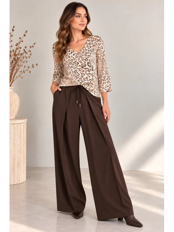 Fijn pulletje in leopard print