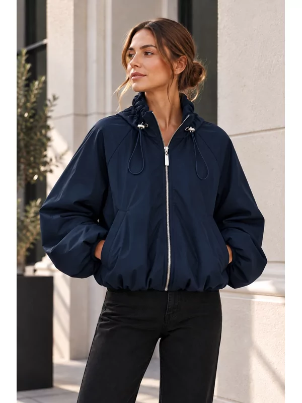 Jas in blauw
