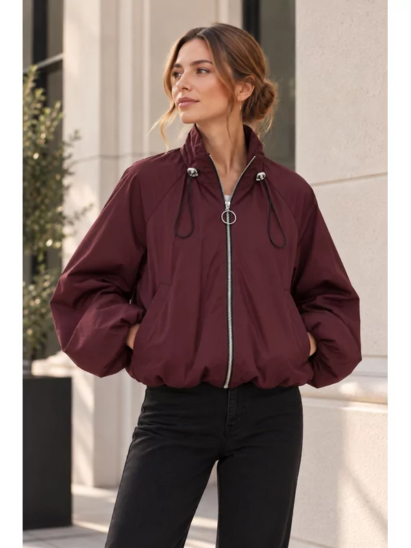 Jasje in burgundy