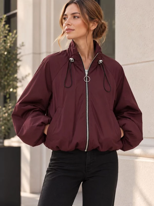 Jasje in burgundy