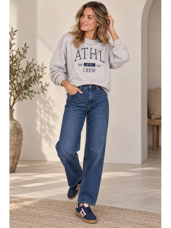 Jdy sweater mesa in grijs