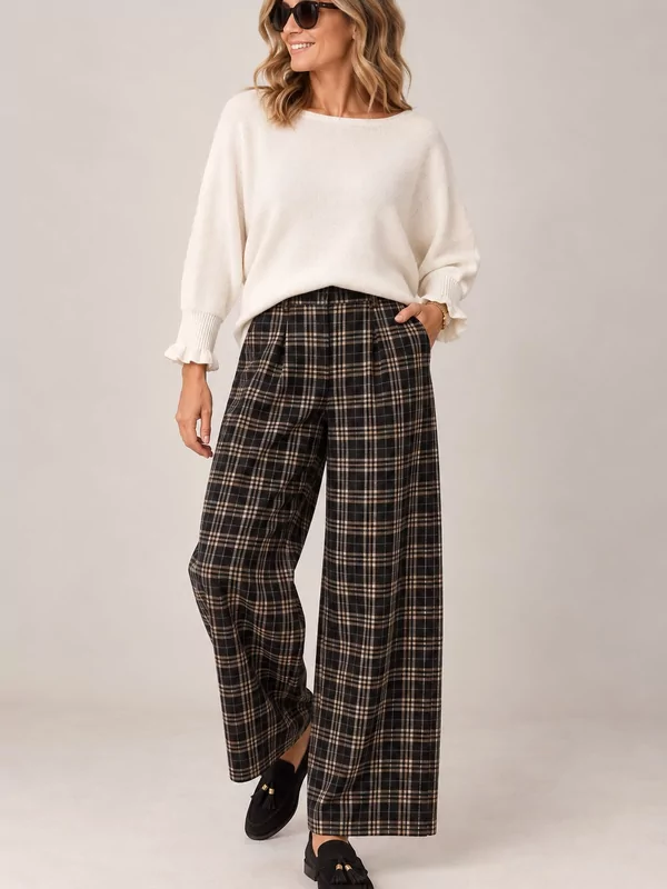 Pull met speciale mouw in ecru